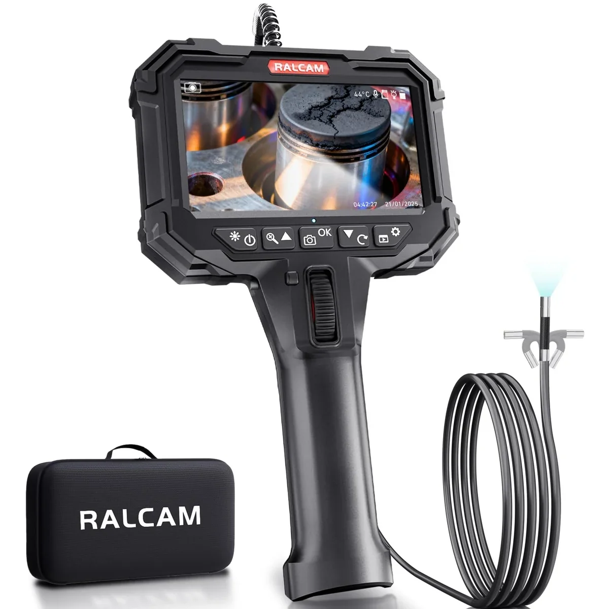 ARTICAM inspection camera product display showing full kit